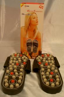 Spring Acupuncture Massager Slipper